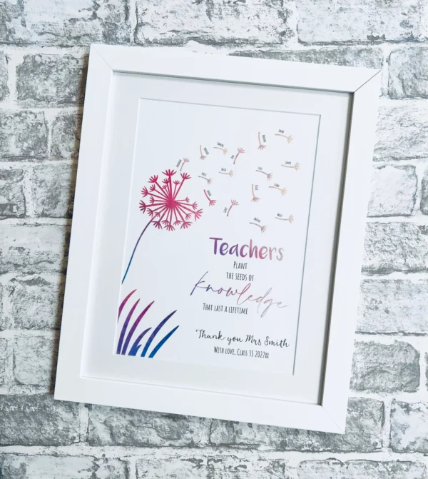 Thank You Teacher Gift Class Dandelion Seeds (3) Thank You Teacher Gift Class Dandelion Seeds (3)