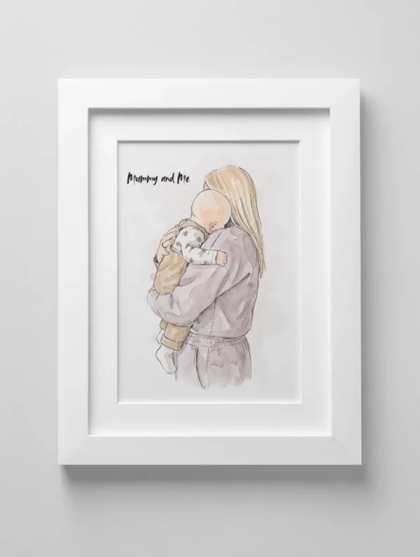 Personalised Watercolour Couple Portrait (4) Personalised Watercolour Couple Portrait (4)