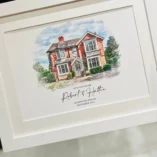 Personalised Watercolour House Portrait (2)