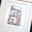 Personalised Watercolour House Portrait (4)