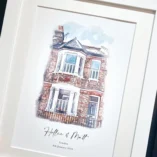 Personalised Watercolour House Portrait (4)