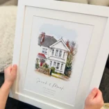 Personalised Watercolour House Portrait (7)