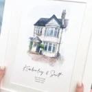 Personalised Watercolour House Portrait (9)