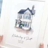 Personalised Watercolour House Portrait (9)